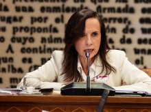 La presidenta del Redeia, Beatriz Corredor, comparece ante la Comisión de Investigación sobre el apagón