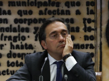 El ministro de Asuntos Exteriores, José Manuel Albares comparece en en el Senado