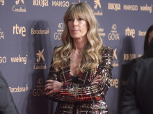 La esposa del presidente del gobierno, Begoña Gómez, en la alfombra roja de los Premios Goya