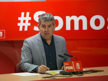 El socialista Javier Antón, en una imagen de archivo