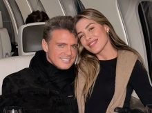 Michel Salas y su padre