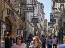 Rúa do Franco (Santiago de Compostela, Galicia)