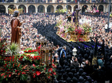Procesión de Semana Santa en León