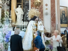 Imagen del Besamanos a la Virgen de los Desamparados de Valencia