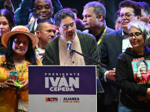 Iván Cepeda, candidato presidencial de la izquierda colombiana