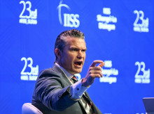 Pete Hegseth, secretario de Defensa de EE.UU. en la conferencia de seguridad de Singapur