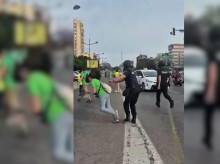 La Policía Nacional abre expediente al agente denunciado por agresión en la huelga de Valencia