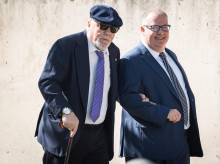 El excomisario José Manuel Villarejo, a su llegada a la Audiencia Nacional