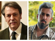 El pintor Augusto Ferrer-Dalmau, el capitán del Ejército del Aire Manuel Cuenca y el periodista José Luis Grau, premiados por la Asociación de Periodistas de Defensa