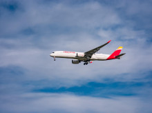 Avión de la compañía Iberia