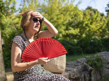 El calor puede provocar una bajada de tensión arterial