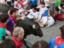 Así ha sido el quinto encierro de San Fermín 2026 con toros de José Escolar