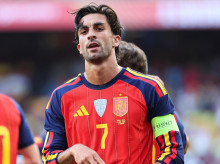 Ferran Torres, en un partido con la selección española