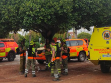 Imagen del dispositivo de búsqueda de un hombre desaparecido en Valencia.