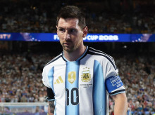 Leo Messi, durante el Argentina - Suiza de cuartos de final del Mundial 2026