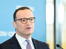 Jens Spahn, el jefe del grupo parlamentario de la Unión Cristiano Demócrata