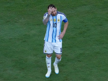 Leo Messi lamenta la derrota de Argentina en la final del Mundial