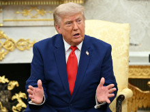 El presidente estadounidense Donald Trump en el Despacho Oval