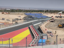 Obras del circuito de Fórmula 1 en Madrid