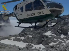 Helicóptero de rescate de la Guardia Civil