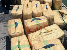 Droga incautada en una operación contra el narcotráfico en Isla Cristina (Huelva)