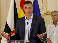 El presidente del Gobierno, Pedro Sánchez