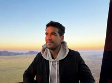 Mario Casas en Namibia