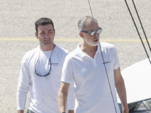 El Rey embarca en el Hispania este lunes en Palma