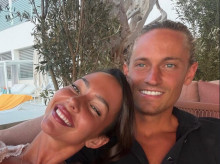 Marcos Llorente y su mujer, Paddy