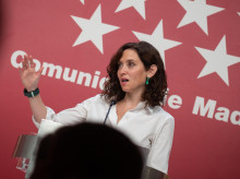 La presidenta de la Comunidad de Madrid, Isabel Díaz Ayuso