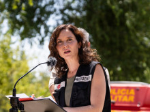 La presidenta de la Comunidad de Madrid, Isabel Díaz Ayuso