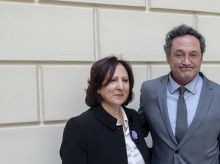 La fiscal general del Estado, Teresa Peramato; y el exfiscal Álvaro García Ortiz