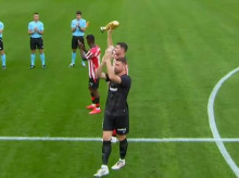 Unai Simón, Nico Williams y Aymeric Laporte ofrecen la Copa del Mundo a San Mamés