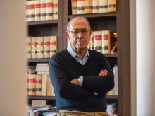 El exdirigente del PSOE Nicolás Redondo posa para El Debate en 2023