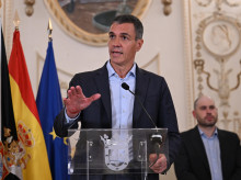 El presidente del Gobierno, Pedro Sánchez