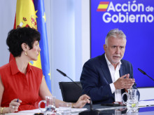 La ministra portavoz y el ministro responsable del mando único en Ceuta