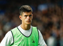 (Foto de ARCHIVO)
Chema Andres of Real Madrid warms up during the Spanish league, La Liga EA Sports, football match played between Real Sociedad and Real Madrid at Anoeta stadium on September 14, 2024, in San Sebastian, Spain.

Irina R. Hipolito / AFP7 / Europa Press
14/9/2024 ONLY FOR USE IN SPAIN