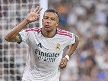 (Foto de ARCHIVO)
26 August 2026, Spain, Madrid: Real Madrid's Kylian Mbappe celebrates scoring his side's fourth goal during the Spanish Primera Division soccer match between Real Madrid and Real Sociedad at the Santiago Bernabeu Stadium. Photo: Oscar Manuel Sanchez/ZUMA Press Wire/dpa

Oscar Manuel Sanchez/ZUMA Press / DPA
26/8/2026 ONLY FOR USE IN SPAIN