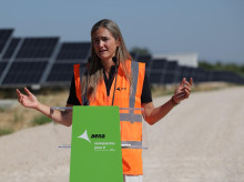 La vicepresidenta tercera del Gobierno y ministra para la Transición Ecológica y el Reto Demográfico, Sara Aagesen