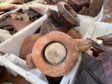 El Museo Arqueológico de Ibiza y Formentera acoge 26 ánforas recuperadas por un barco en el sur de las Pitiusas

REMITIDA / HANDOUT por CAIB
Fotografía remitida a medios de comunicación exclusivamente para ilustrar la noticia a la que hace referencia la imagen, y citando la procedencia de la imagen en la firma
05/9/2026