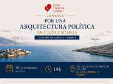 Cartel de la jornada de análisis y debate organizada por Foro España Cívica