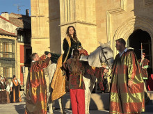 Recreación de la Proclamación de Isabel la Católica, en Segovia