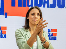 Acto de Podemos por la paz, la vivienda y el empleo