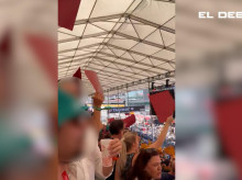 Coro de insultos a Pedro Sánchez