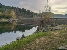 El embalse de El Pajarero, situado en el término municipal abulense de Santa María del Tiétar