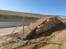 Monolito junto a las carreteras, cada vez más habituales