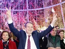 Abel Caballero, en la pasada Navidad