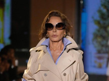 Nay Abascal, en el desfile de Gucci