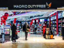 Tienda libre de impuestos en el Aeropuerto de Madrid Barajas