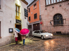 Día de lluvia en Ávila
